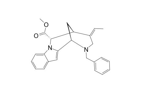 METHYL_5-BENZYL-3-(E)-ETHYLIDENE-1,2,3,4,5,6-HEXAHYDRO-2,6-METHANO-[1.4]-DIAZOCINO-[1.2-A]-INDOLE-1-ALPHA-CARBOXYLATE