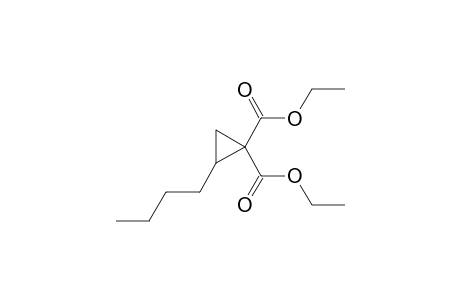 2-butyl-1,1-cyclopropanedicarboxylic acid, diethyl ester