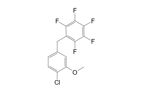 2,3,4,5,6-Pentafluorobenzyl-4-chloro-3-methylphenyl ether