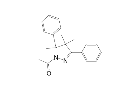 N-acetyl-3,4,4-trimethyl-3,4-dihydro-3,5-diphenyl-2H-pyrazole