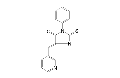 3-Phenyl-5-(pyridin-3-ylmethylidene)-2-thioxoimidazolidin-4-one