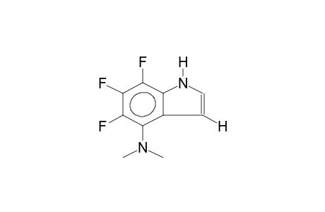 5,6,7-TRIFLUORO-4-DIMETHYLAMINOINDOLE