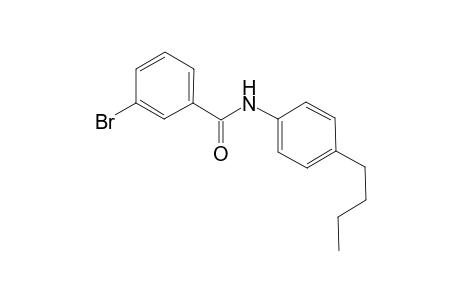 3-Bromo-N-(4-butyl-phenyl)-benzamide