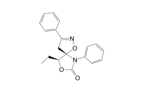 (5-S*,9-S*)-9-ETHYL-3,6-DIPHENYL-1,8-DIOXA-2,6-DIAZASPIRO-[4.4]-NON-2-EN-7-ONE;MAJOR-DIASTEREOMER