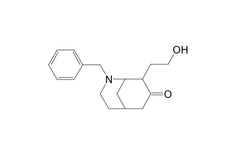 2-Benzyl-8-(2-hydroxyethyl)-2-azabicyclo[3.3.1]nonan-7-one