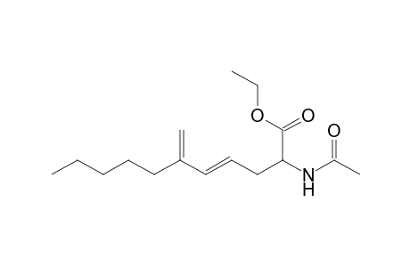 Ethyl (E)-2-Acetamido-6-(methylene)undec-4-enoate