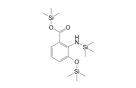 3-Hydroxyanthranilic acid, 3TMS