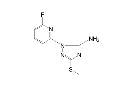 2-[5-AMINO-3-(METHYLTHIO)-1H-1,2,4-TRIAZOL-1-YL]-6-FLUOROPYRIDINE