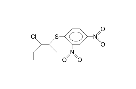 (2RS, 3RS)-2-(2,4-Dinitrophenylthio)-3-chlor-pentan