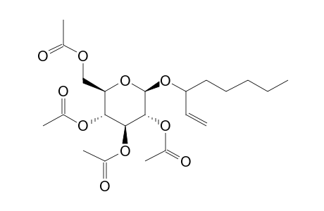 1-Ethenylhexyl .beta.-D-glucopyranoside, 4ac derivative