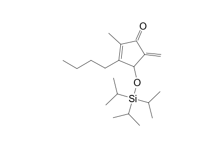 3-Butyl-2-methyl-5-methylene-4-((triisopropylsilyl)oxy)cyclopent-2-enone