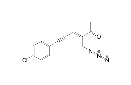 (E)-3-(Azidomethyl)-6-(4-chlorophenyl)hex-3-en-5-yn-2-one