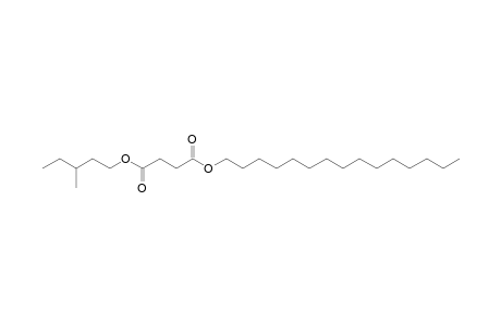 Succinic acid, 3-methylpentyl pentadecyl ester