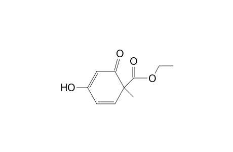 Cyclohexa-2,4-dienecarboxylic acid, 4-hydroxy-1-methyl-6-oxo-, ethyl ester