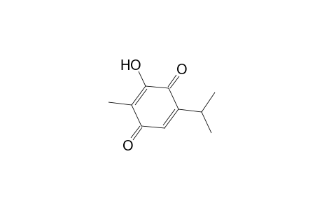 2-hydroxy-6-isopropyl-3-methyl-p-benzoquinone