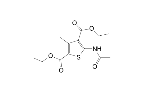 5-acetamido-3-methyl-2,4-thiophenedicarboxylic acid, diethyl ester