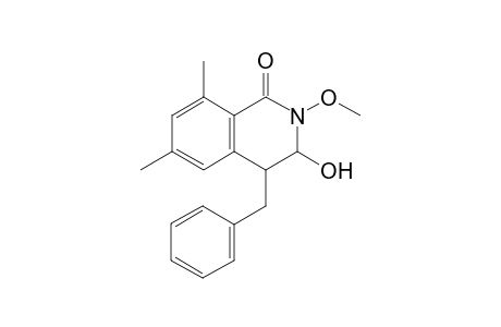 4-Benzyl-3-hydroxy-2-methoxy-6,8-dimethyl-3,4-dihydroisoquinolin-1(2H)-one