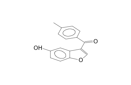 3-(4-methylbenzoyl)-5-hydroxybenzofuran