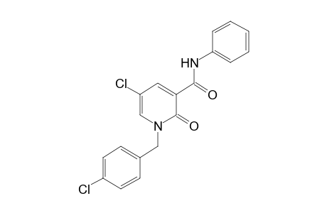 5-CHLORO-1-(p-CHLOROBENZYL)-1,2-DIHYDRO-2-OXONICOTINANILIDE