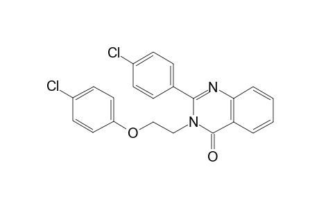 3-[2-(4-chlorophenoxy)ethyl]-2-(4-chlorophenyl)-4(3H)-quinazolinone