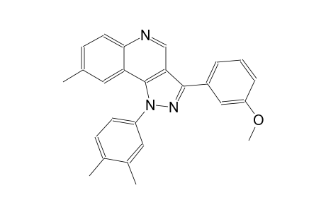 1-(3,4-dimethylphenyl)-3-(3-methoxyphenyl)-8-methyl-1H-pyrazolo[4,3-c]quinoline
