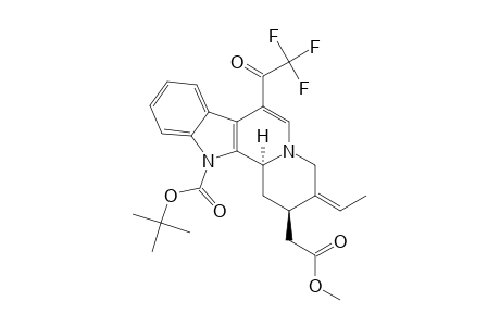 N(A)-BOC-TRIFLUOROACETYL-5,6-DIDEHYDRO-DEFORMYL-E-GEISSOSCHIZINE