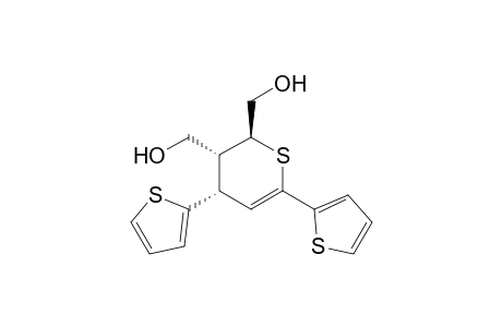 (2S,3R,4R)-2,3-Bis(hydroxymethyl)-4,6-di(2-thienyl)-3,4-dihydro-2H-thiopyran