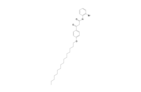 2'-bromo-2-[p-(hexadecyloxy)benzoyl]acetanilide