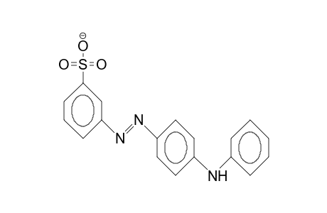 3-(4-Anilino-phenylazo)-benzenesulfonic acid, anion
