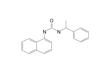 Urea, N-(1-naphthyl)-N'-(1-phenylethyl)-