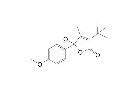 3-Tert-butyl-5-hydroxy-5-(4-methoxyphenyl)-4-methylfuran-2(5H)-one