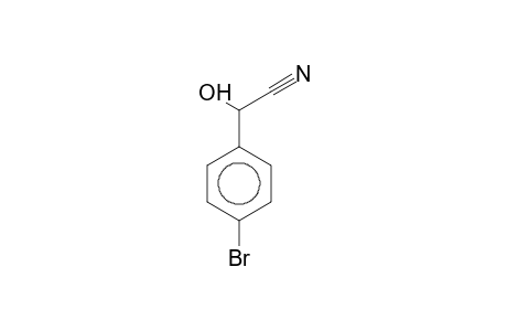 2-(4-bromophenyl)-2-hydroxy-acetonitrile