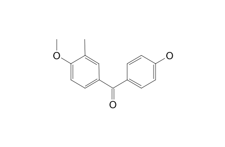 (4-Hydroxyphenyl)-(4-methoxy-3-methylphenyl)-methanone