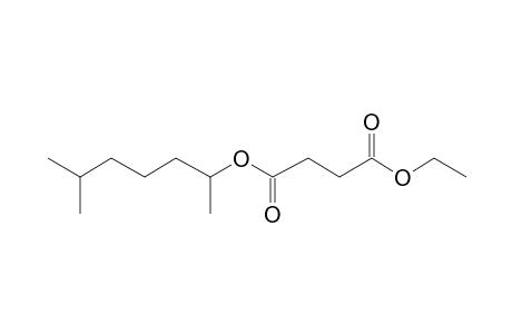 Succinic acid, ethyl 6-methylhept-2-yl ester