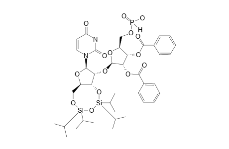 3',5'-O-(TETRAISOPROPYLDISILOXANE-1,3-DIYL)-2'-O-(5''-H-PHOSPHONATE-2'',3''-DI-O-BENZOYL-BETA-D-RIBOFURANOSYL)-URIDINE