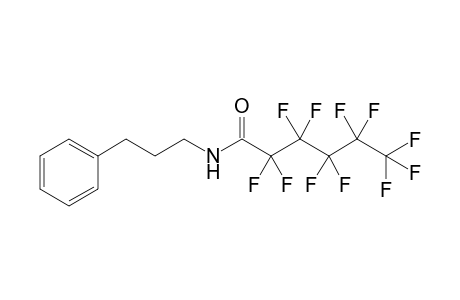 2,2,3,3,4,4,5,5,6,6,6-Undecafluoro-N-(3-phenylpropyl)hexanamide