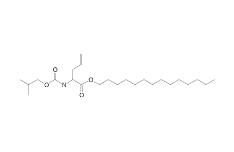 L-Allylglycine, N-isobutoxycarbonyl-, tetradecyl ester