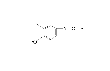 isothiocyanic acid, 3,5-di-tert-butyl-4-hydroxyphenyl ester