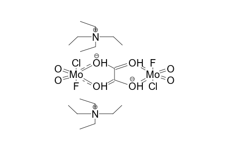 TRANS-DI(TETRAETHYLAMMONIUM) BIS(MOLYBDENUMDIOXOFLUORIDECHLORIDE)OXALATE