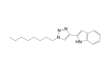 2-(1-Octyl-1H-1,2,3-triazol-4-yl)-1H-indole