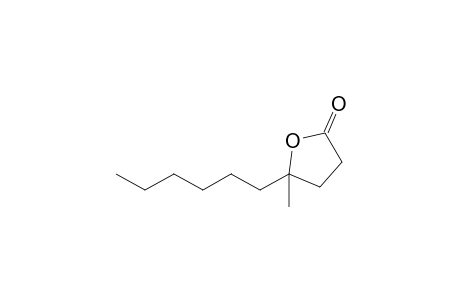 2(3H)-Furanone, 5-hexyldihydro-5-methyl-