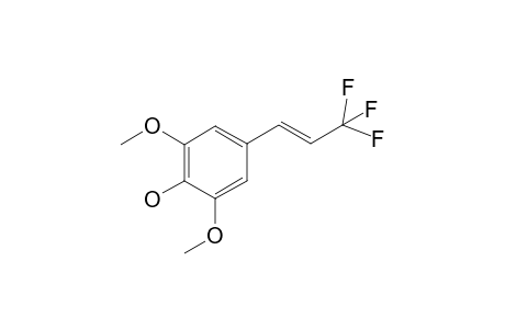 (E)-2,6-dimethoxy-4-(3,3,3-trifluoroprop-1-en-1-yl)phenol