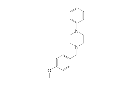 1-(p-methoxybenzyl)-4-phenylpiperazine