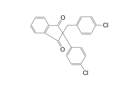 Indane-1,3-dione, 2-(4-chorobenzyl)-2-(4-chlorophenyl)-