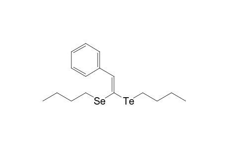 (E)-1-Butyltelluro-1-butylseleno-2-phenylethene
