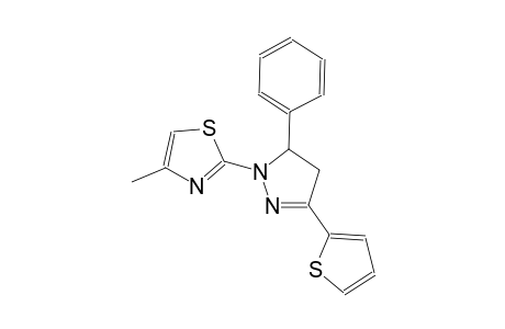thiazole, 2-[4,5-dihydro-5-phenyl-3-(2-thienyl)-1H-pyrazol-1-yl]-4-methyl-