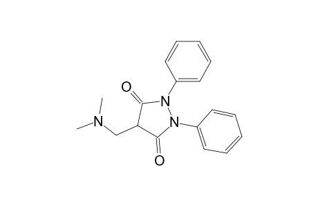 4-[(Dimethylamino)methyl]-1,2-diphenyl-3,5-pyrazolidinedione