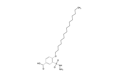 4-(hexadecyloxy)-3-(hydrazinosulfonyl)benzoic acid