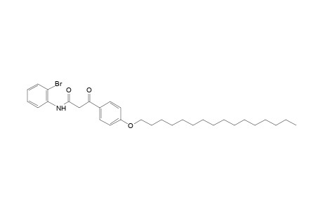 2'-bromo-2-[p-(hexadecyloxy)benzoyl]acetanilide