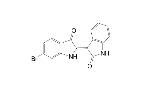 (Z)-6-Bromo-1H,1'H-[2,3']biindolylidene-3,2'-dione